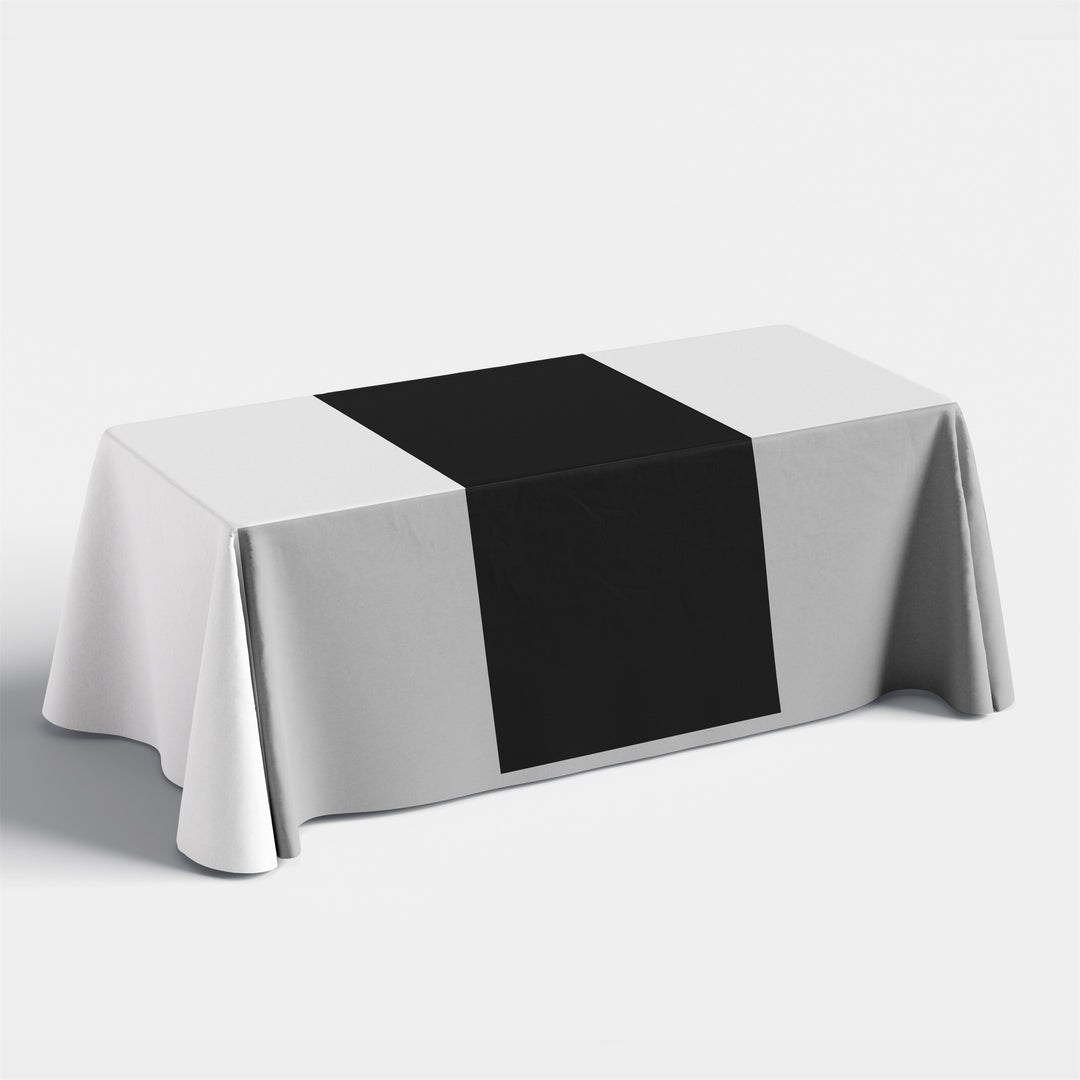 Narrow Table Runner - Black 049