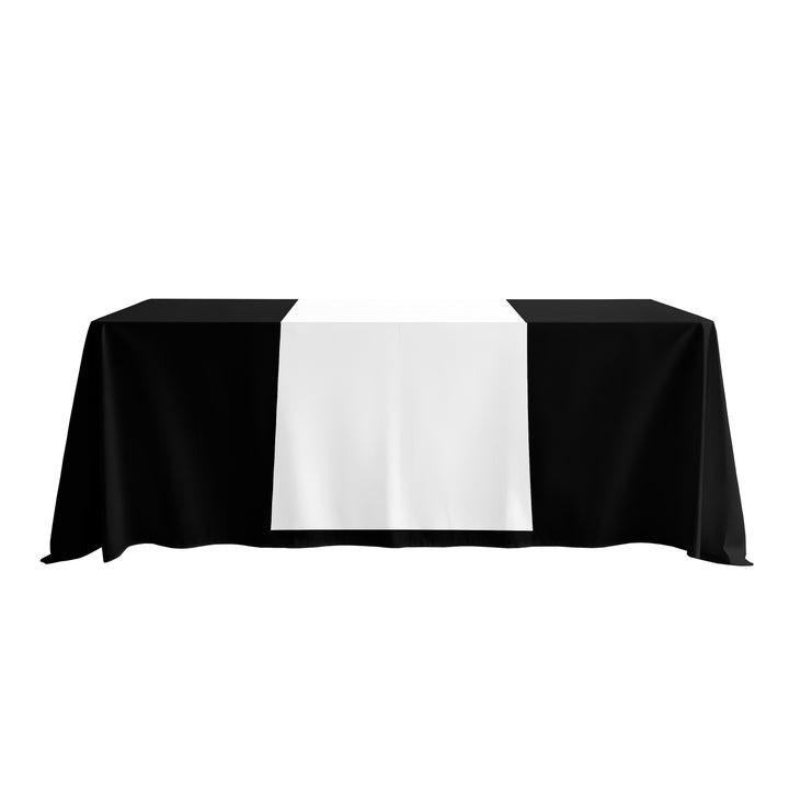 Premium Table Runner - White 025