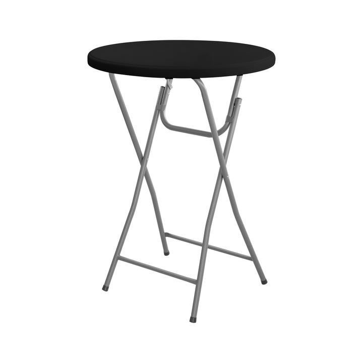 Standard Round Table Topper - Black 056