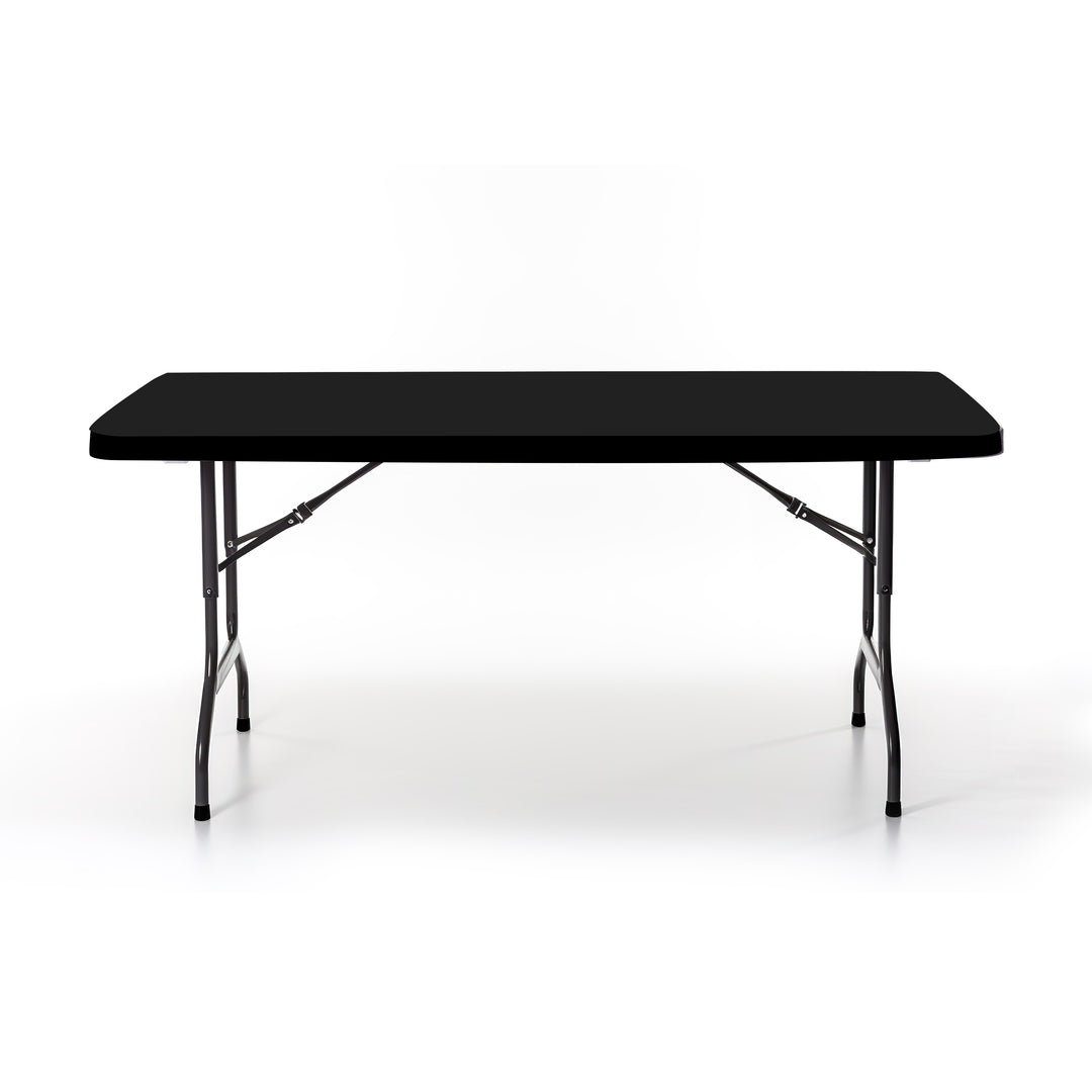 Custom Rectangle Tabletop Covers - Black 024