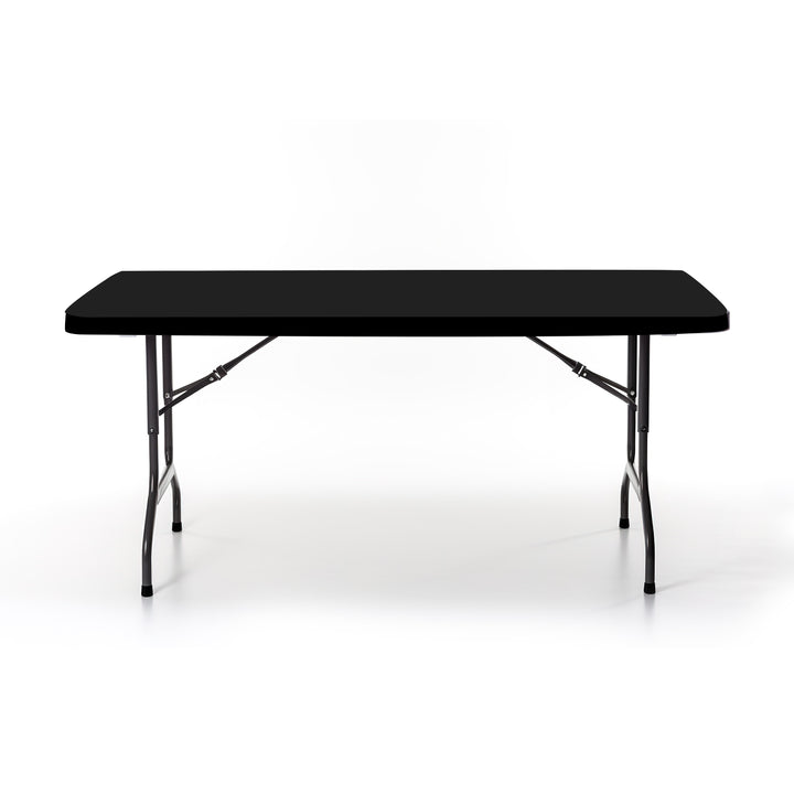 Custom Rectangle Tabletop Covers - Black 024