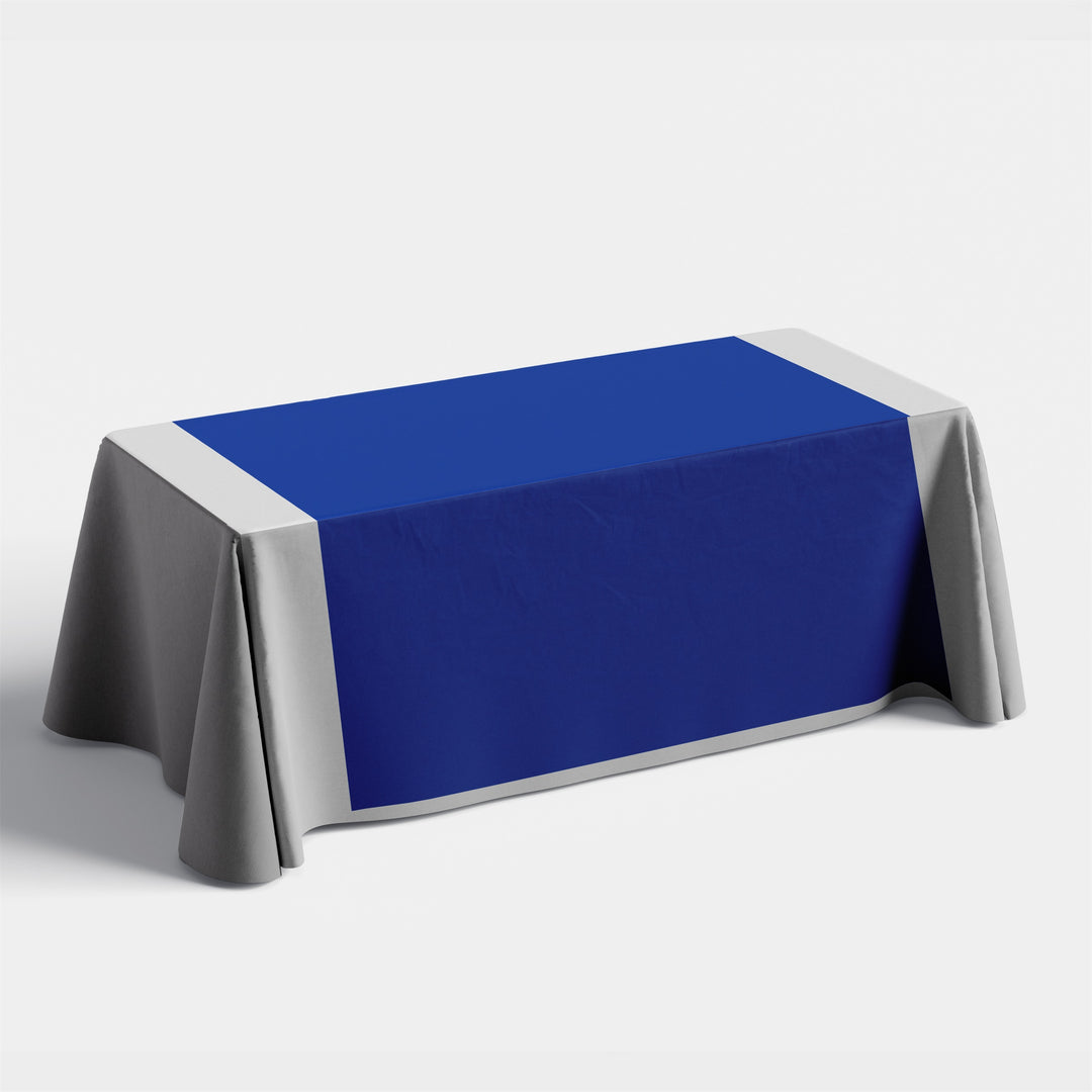 Wide Table Runner - Blue 054