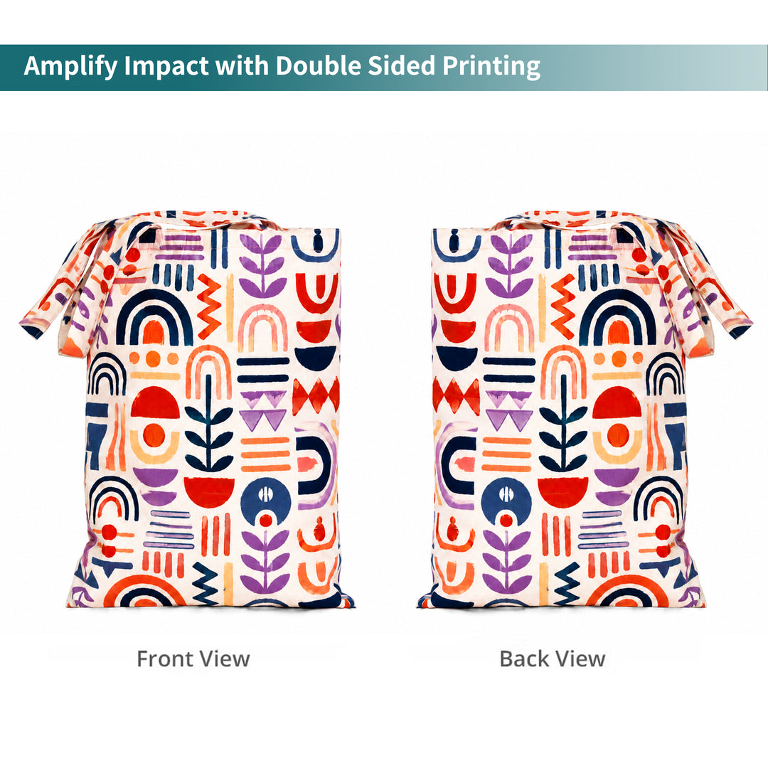 Custom Tote Bag with Full-Surface Printing