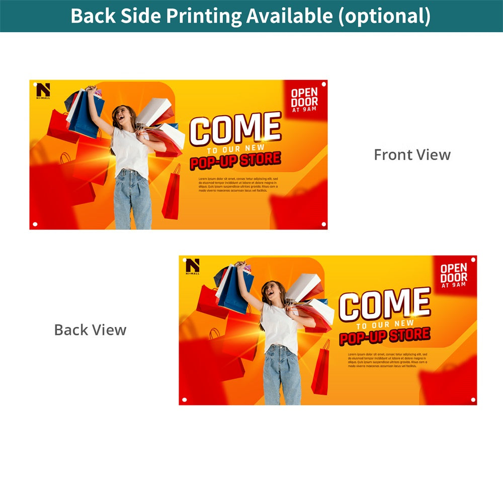 Custom Polyester Fabric Banners