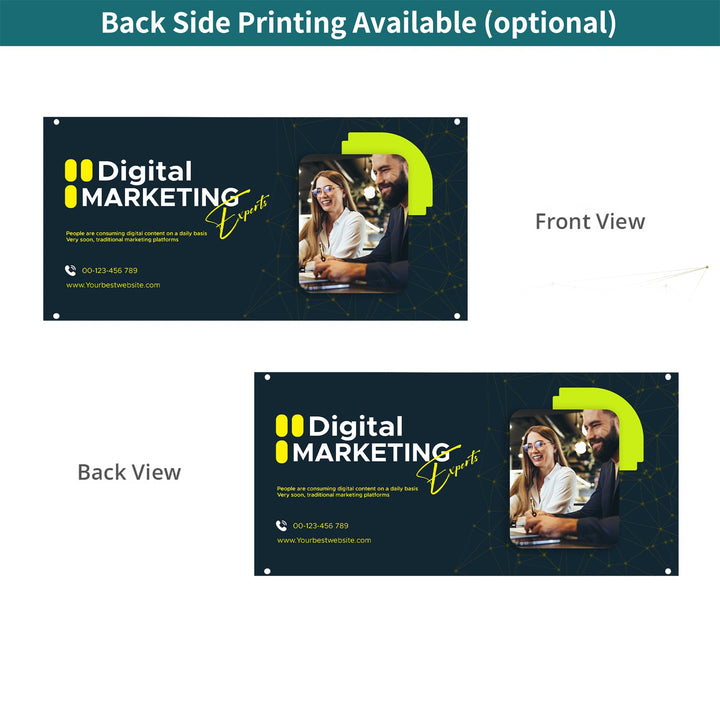 Custom Polyester Fabric Indoor Banners