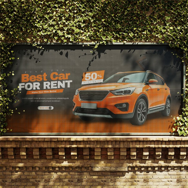 Custom Fabric Mesh Banners