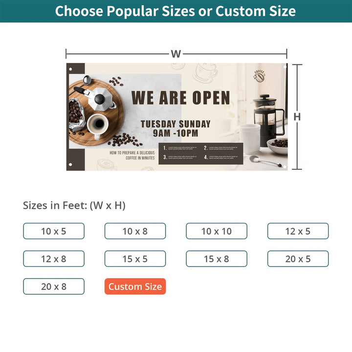 Custom Vinyl Fence Banners
