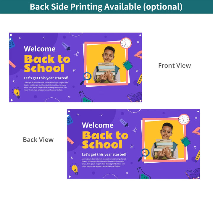 Custom School Banners