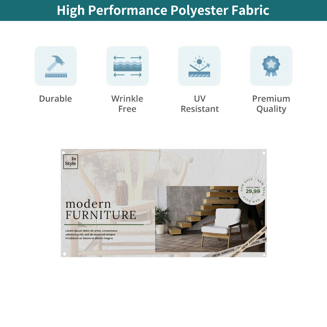 Custom Double Sided Fabric Banners