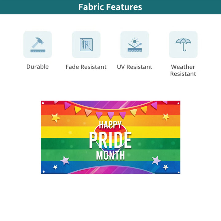 Custom Rainbow Pride Banners