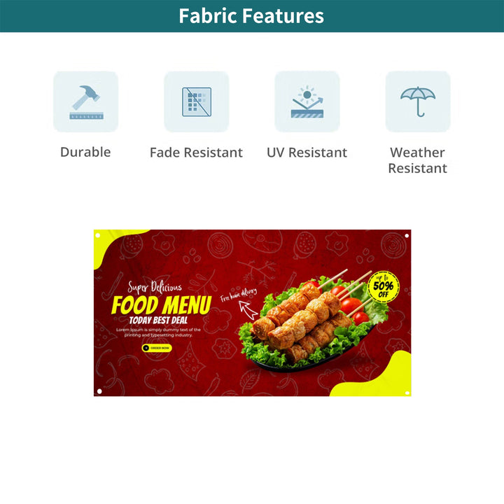 Custom Restaurant Banners