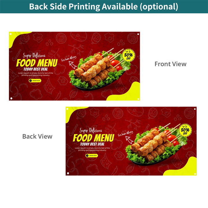 Custom Restaurant Banners