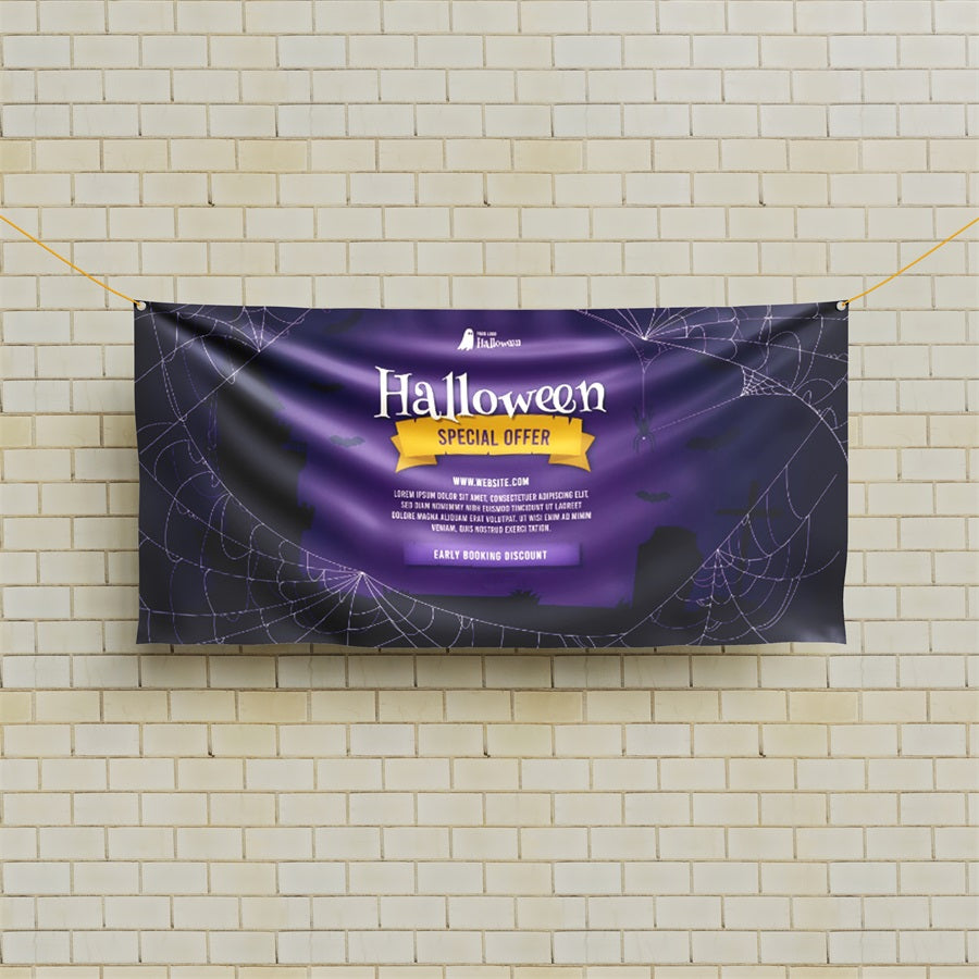 Custom Halloween Banners