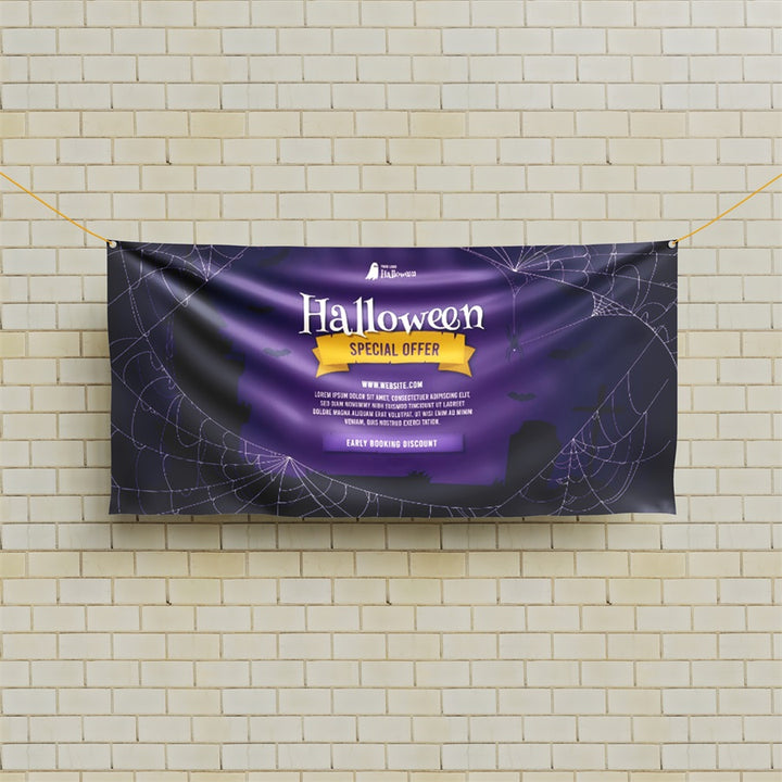 Custom Halloween Banners