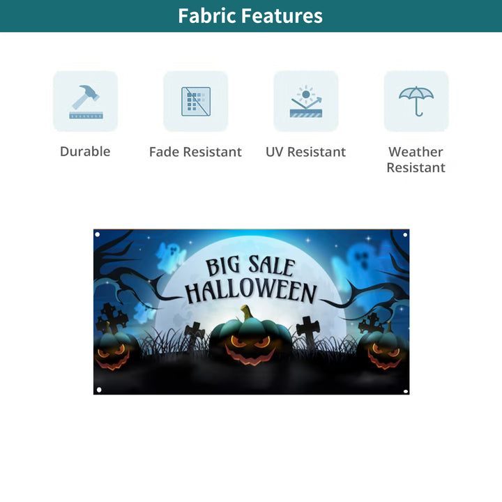 Custom Halloween Banners
