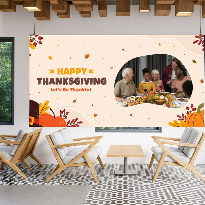 Custom Thanksgiving Banners