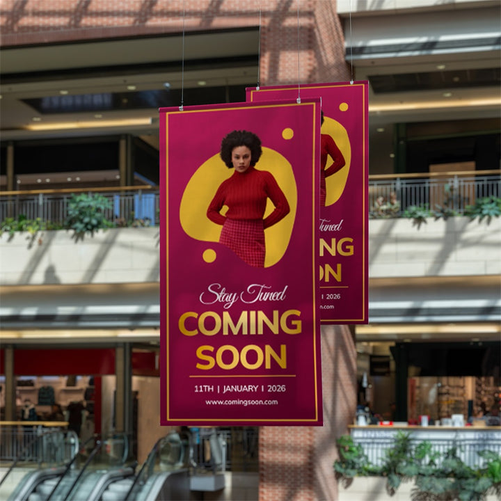 Custom Coming Soon Banners