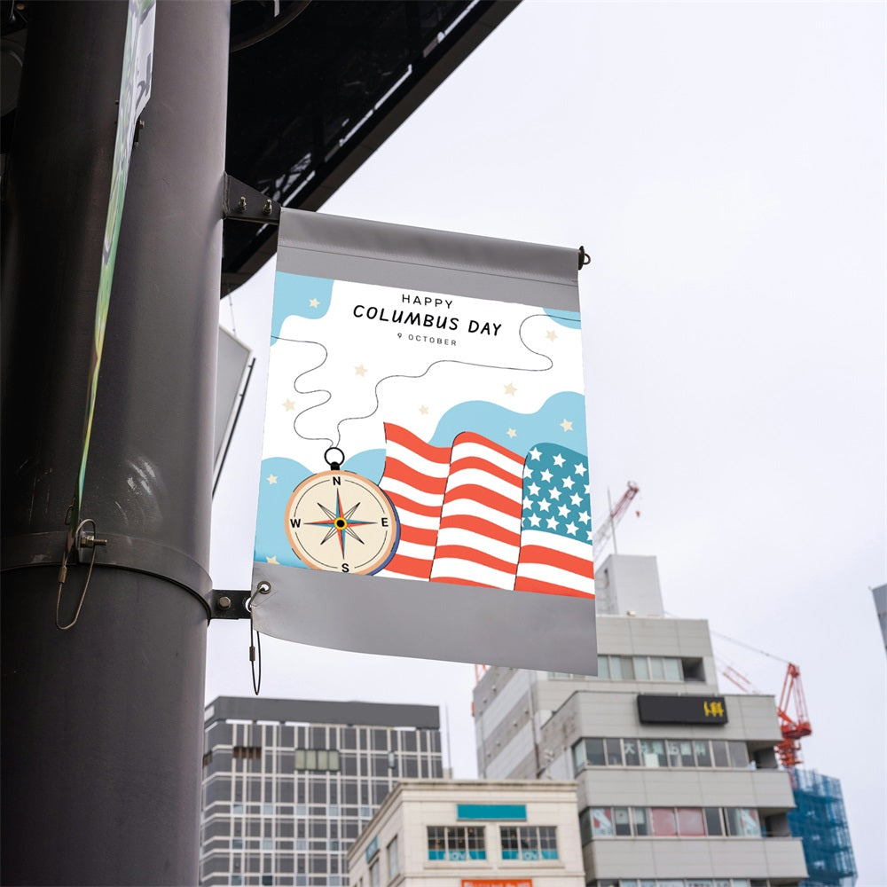 Custom Columbus Day Banners