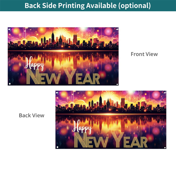 Custom New Year Banners