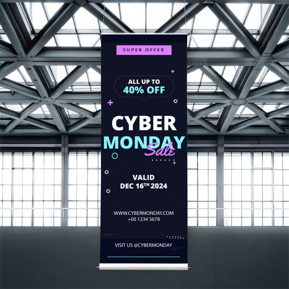 Custom Cyber Monday Banners
