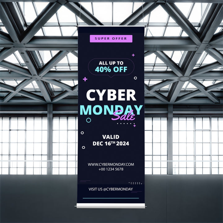 Custom Cyber Monday Banners
