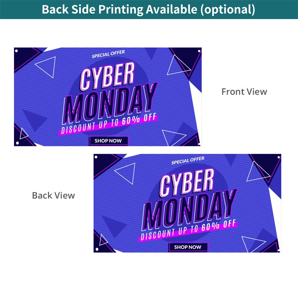 Custom Cyber Monday Banners