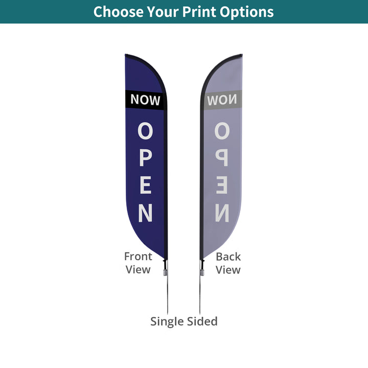 Custom Feather Flag - Mesh