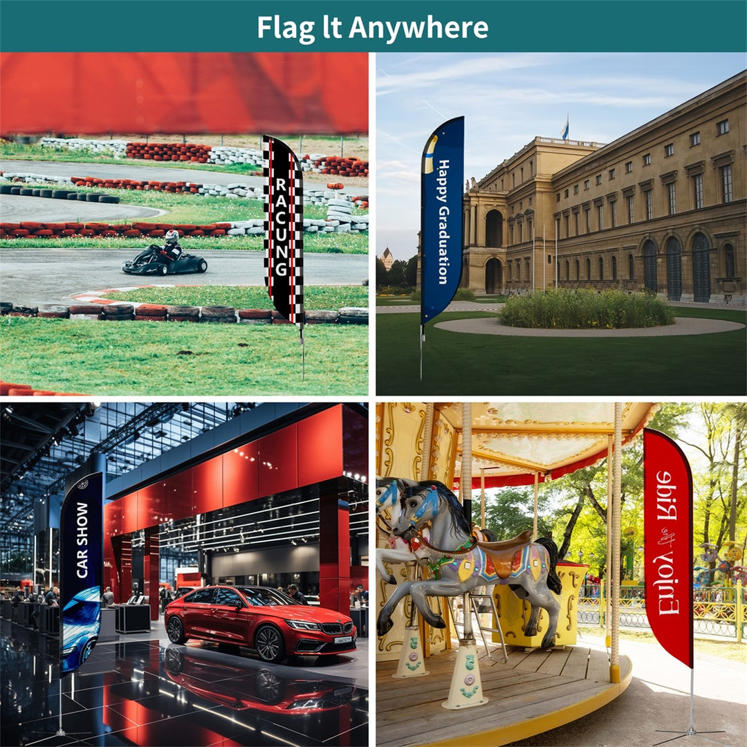 Custom Feather Flags