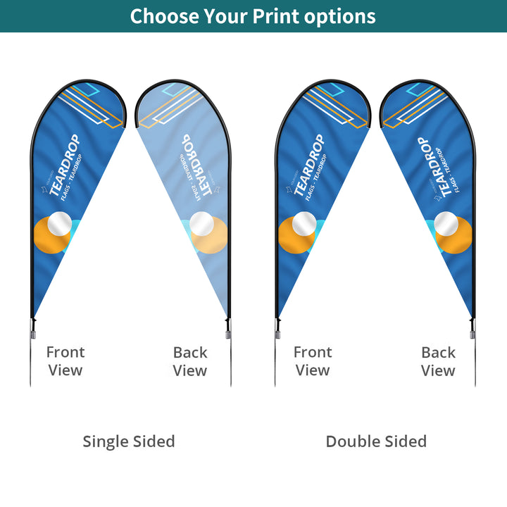 Custom Teardrop Flags