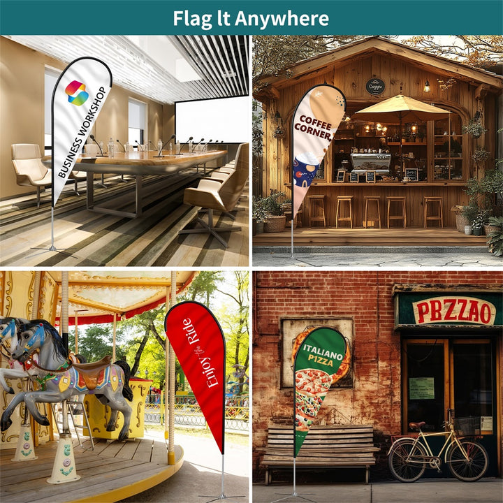 Custom Teardrop Flags