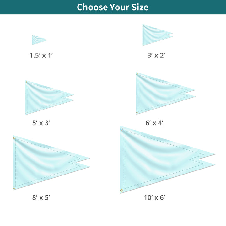 Custom Burgee Flags