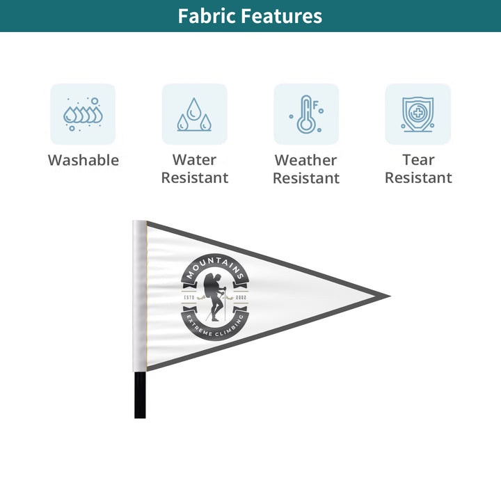 Custom Triangle Flags