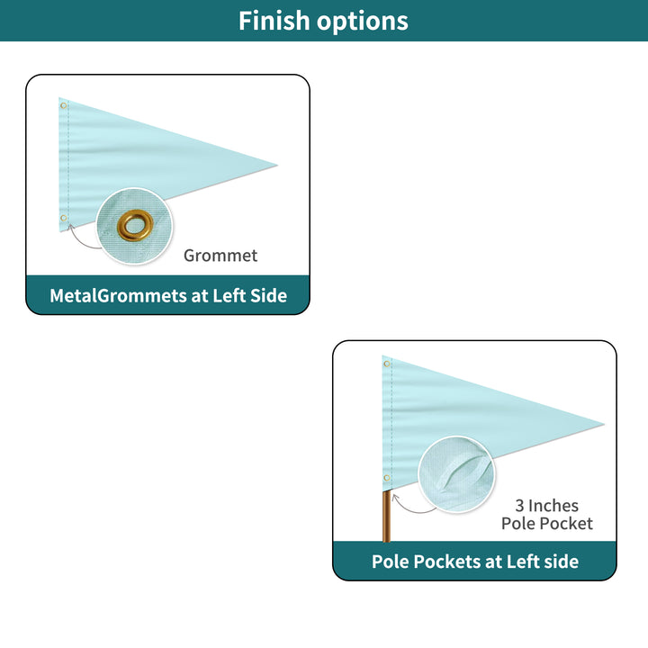 Custom Triangle Flags