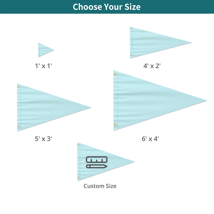 Custom Triangle Flags