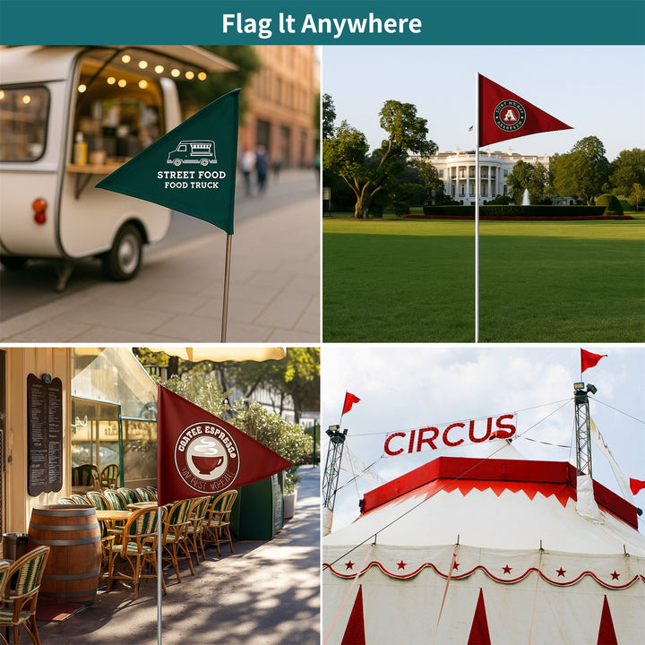 Custom Triangle Flags