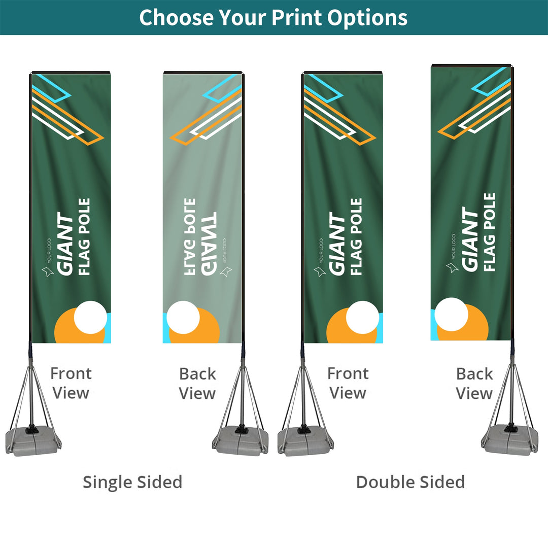 Custom Giant Flag Pole