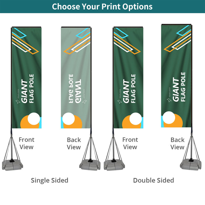 Custom Giant Flag Pole