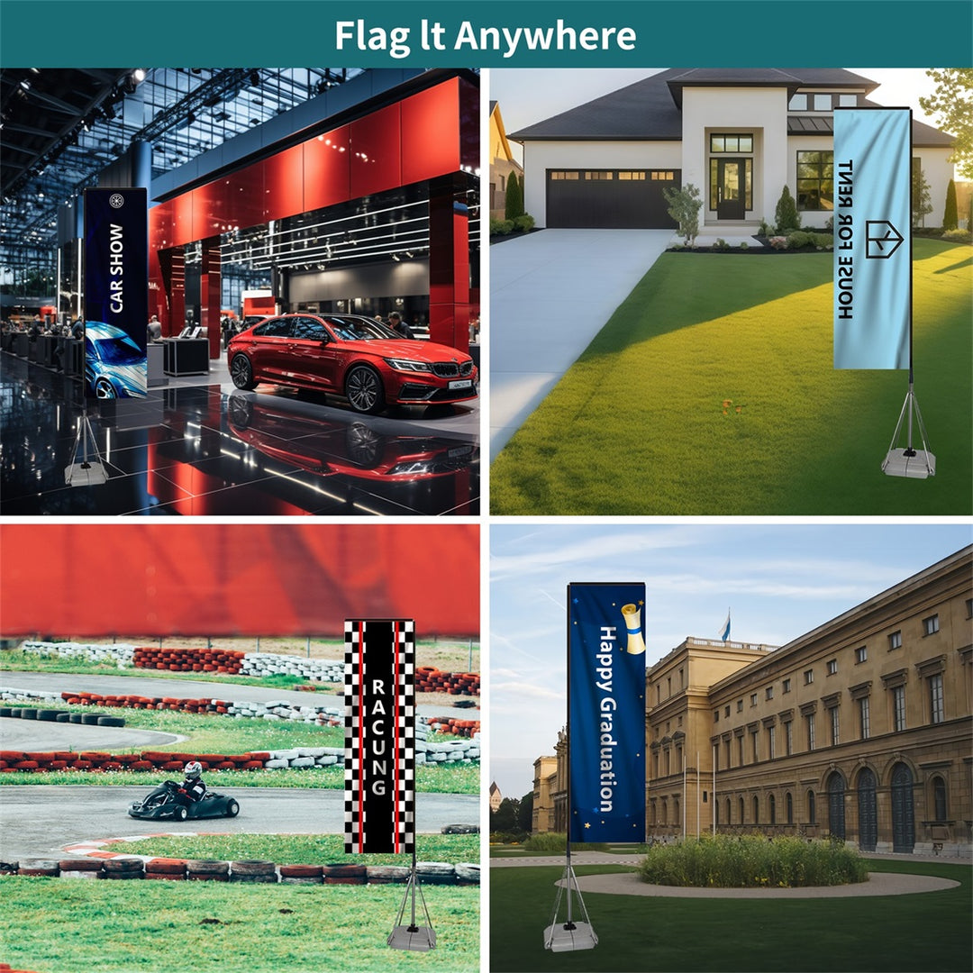 Custom Giant Flag Pole
