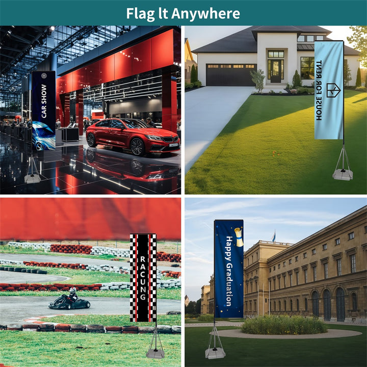 Custom Giant Flag Pole