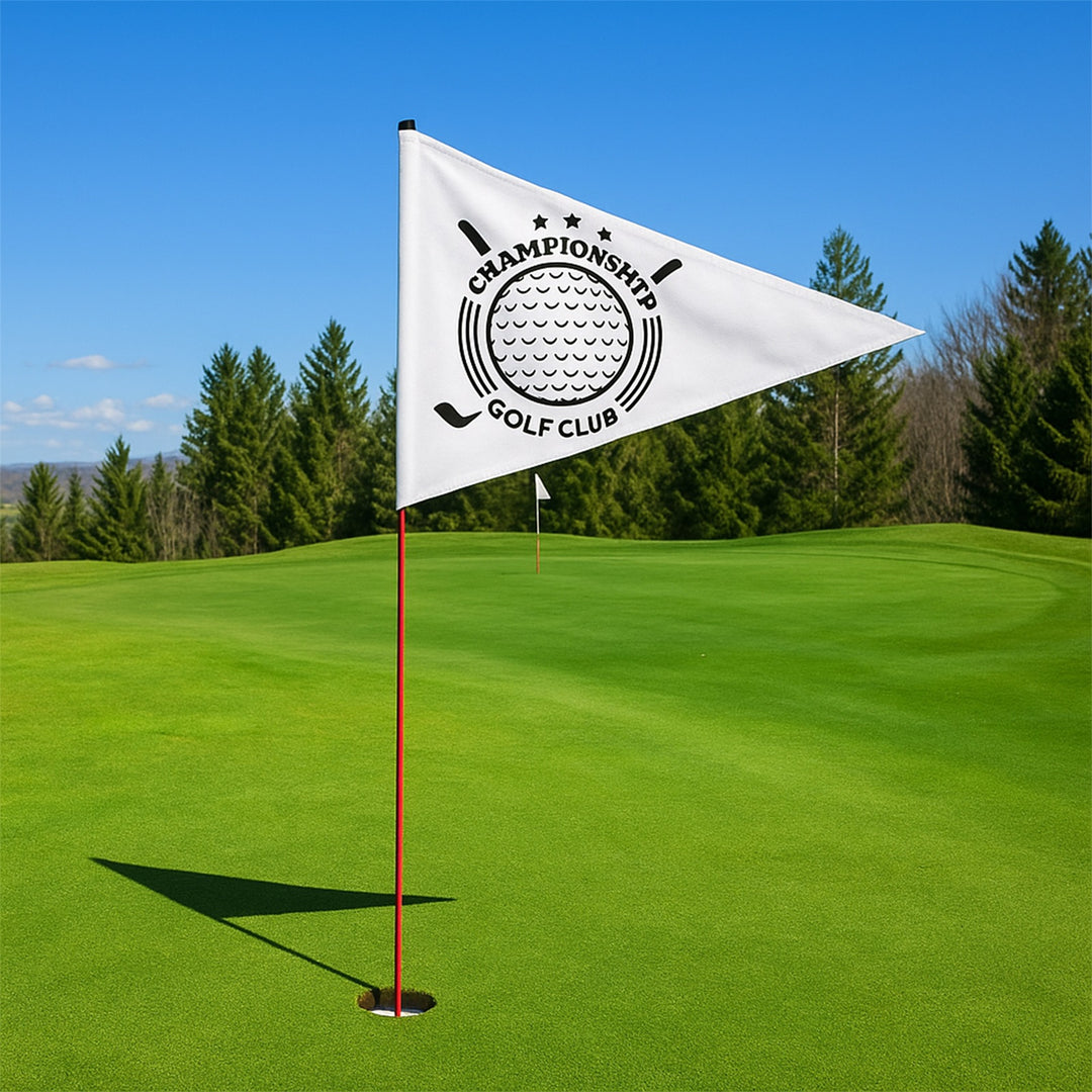 Custom Triangle Golf Flags