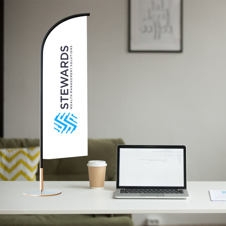Custom Blade Desk Flags