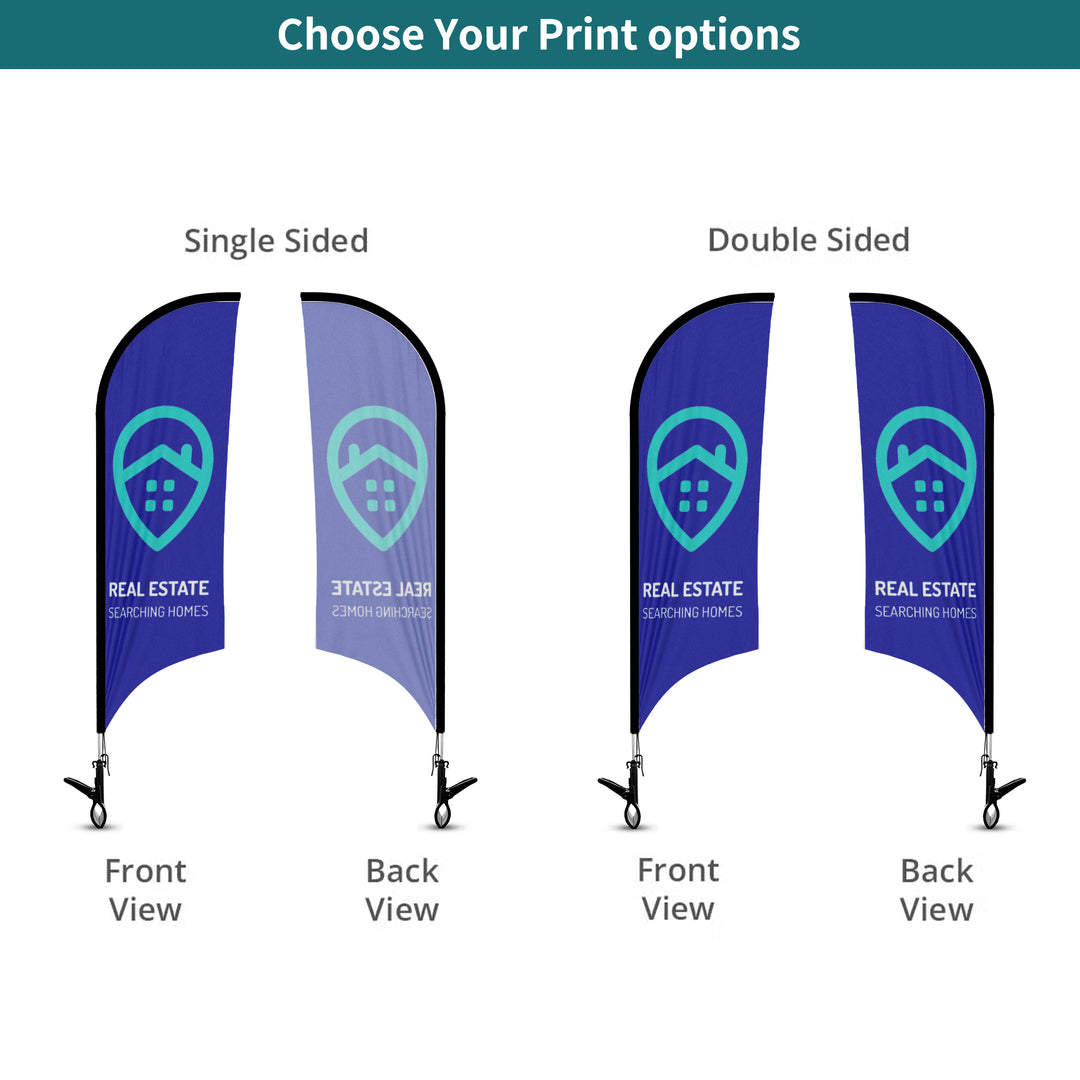 Custom Blade Clip Flags