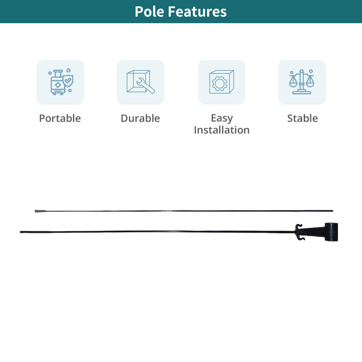 Custom Rectangle Suction Cup Flags