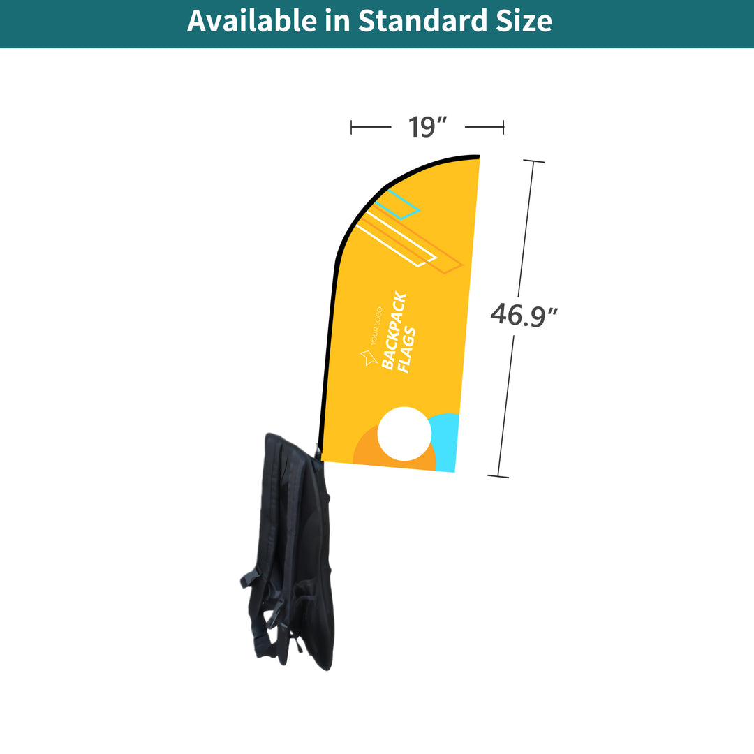 Custom Blade Backpack Flags