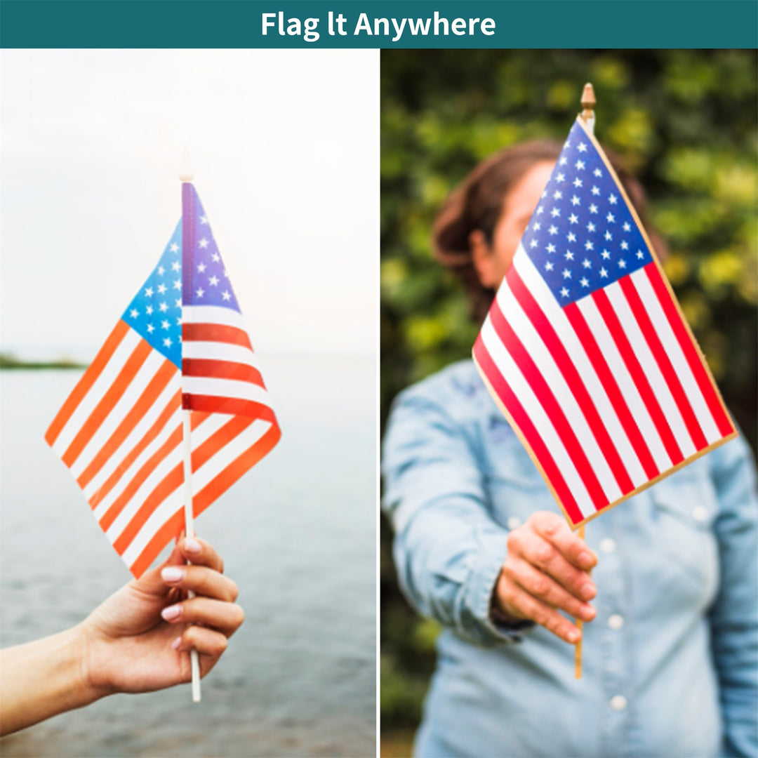 Custom Hand Held Political Flags