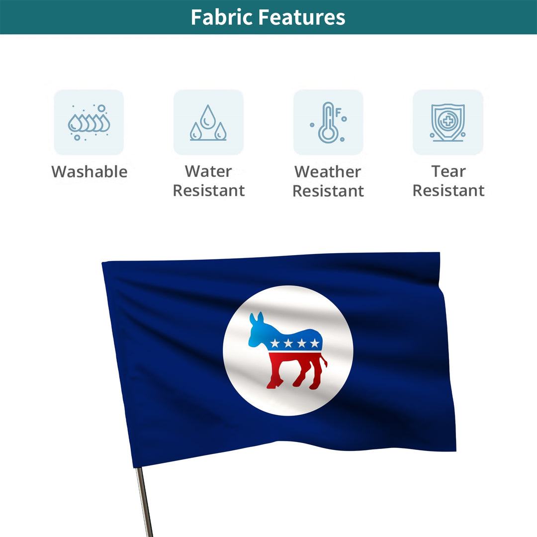 Custom Democratic Party Flags