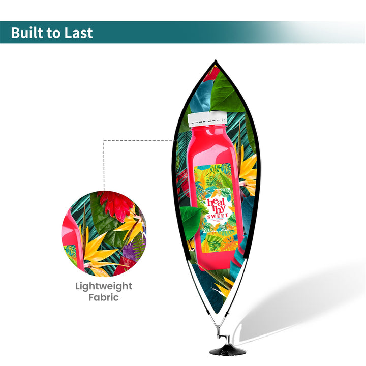 Custom Leaf Banner Flags