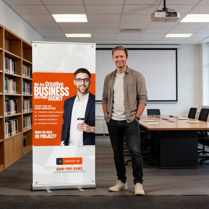 Custom X Style Banner Stands