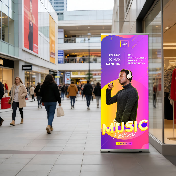 Custom Roll Up Banner Stands