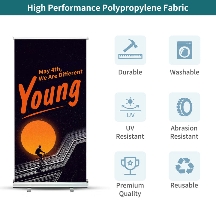 Custom Roll Up Banner Stands